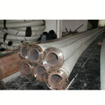 Flanged tube